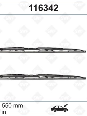 SİLECEK SÜPÜRGESİ ÖN AUDI A4 550 x 550 mm ESKİ TİP