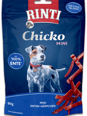 RINTI CHICKO MINI KÖPEK ÖDÜLÜ ÖRDEKLI 80 GR X 4 ADET