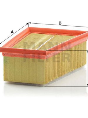 HAVA FİLTRESİ [ RENAULT MEGANE I 1.4 16V/1.6 16V 1999-2003, LAGUNA I 1.6 16V 1997-2001 ]