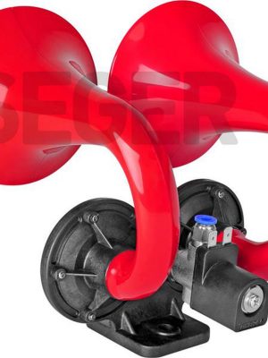 ÇİFT BORULU HAVALI KORNA 12V RAMHORN-ÇİFT BOYNUZ