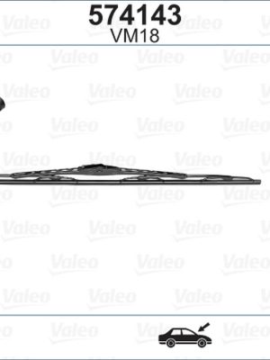 SİLECEK SILENCIO 60 CM X1 VM18 RENAULT TOYOTA VOLVO SUBARU PEJO VW OPEL BMW KIA FIAT SWF 116148