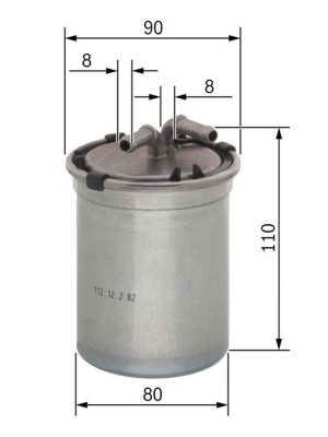 YAKIT FİLTRESİ [ VOLKSWAGEN POLO 1.6 TDİ 2005 - , SEAT CORDOBA 1.4 TDİ 2005 - , İBİZA 1.4 TDİ 2005 - ]