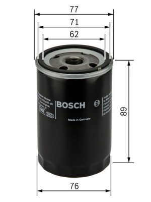 YAĞ FİLTRESİ [ TOYOTA COROLLA , YARİS , AURİS , AVENSİS ]