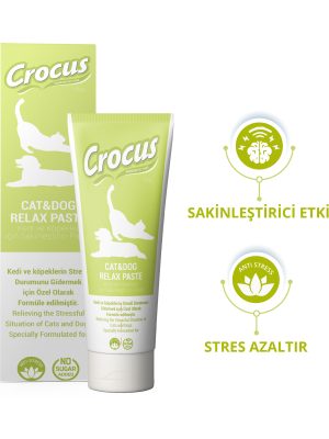 CROCUS KEDI KÖPEK RELAX MACUN 100 GRAM X 2 ADET