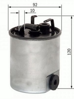 YAKIT FİLTRESİ (SPRINTER 413CDI - VANEO 1.7CDI -A160 CDI)