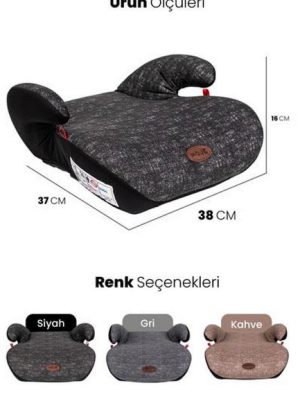 BEBEK KOLTUK YÜKSELTİCİ BODSTER GRİ YAŞ GRUP II-III/15-36 KG