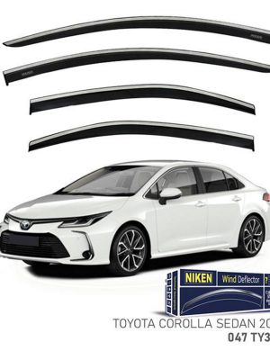 KROMLU CAM RÜZGARLIĞI TOYOTA COROLLA SD 2019- 4LÜ