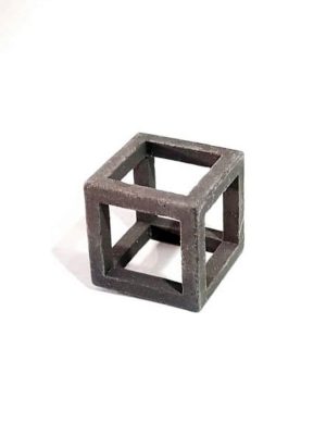 Karides Seramik Küp İnce 2x2 cm
