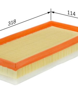 HAVA FİLTRESİ [ CİTROEN BERLİNGO 2005 - , PEUGEOT 206 2004 - , SUZUKİ LİANA 1.6DDİS 2004 -  ]