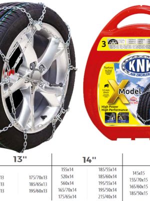 PATİNAJ ZİNCİRİ TAKMATİK ÇAPRAZ 13-14-15 JANT ZİNCİR EBATLARI İÇİN RESİME BAKINIZ