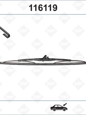 SİLECEK SÜPÜRGESİ ARKA GOLF3-GOLF4 340 mm