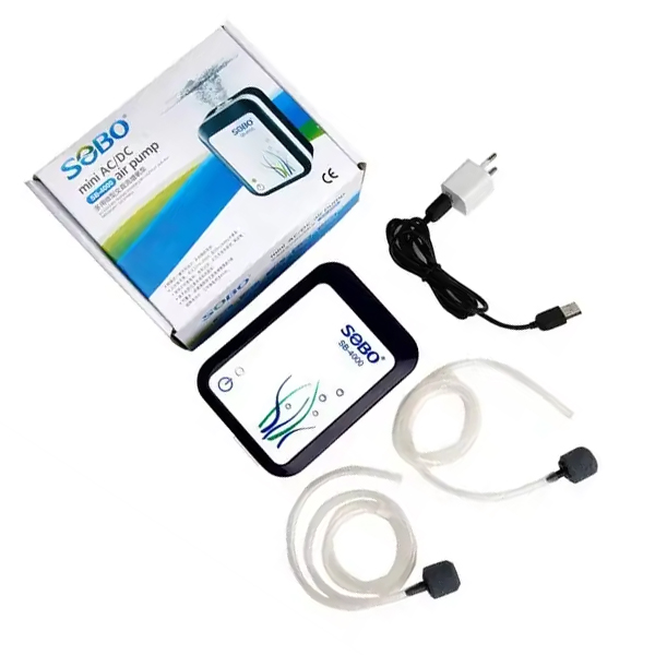 745-SB-3000.jpg Sobo Hava Motoru ACDC 2,8 W 2 x 3 LtMin - Görsel 1