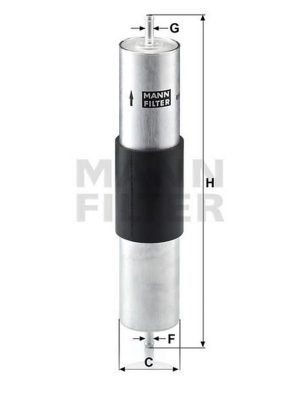 YAKIT FİLTRESİ BMW Z3 1.9 116HP 04/99-01/03