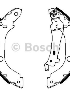 FREN BALATASI ARKA PABUÇLU [ RENAULT KANGO 1.4İ / 1.5DCİ / 1.9D 1998-2008 ] BÜYÜK TİP