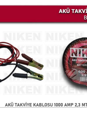 AKÜ TAKVİYE KABLOSU 1000 AMP 2.3 MT