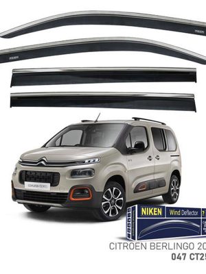KROMLU CAM RÜZGARLIĞI CITROEN BERLINGO 2018- 4LÜ