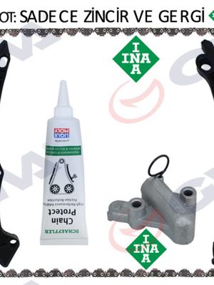 EKSANTRİK ZİNCİR SETİ GOLF5/6-JETTA-PASSAT-SCIROCCO-A3-LEON 1.6 FSI BLF - 1.4 TSI CAXA-BMY-BLG