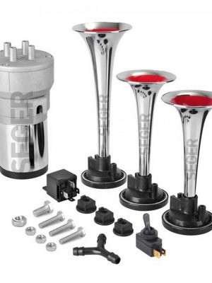 KORNA KOMPRESÖRLÜ ÜÇ PLASTİK BORULU 12V KROM RENKLİ