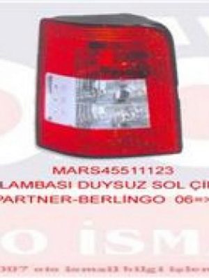 STOP LAMBASI SOL [ PEUGEOT PARTNER ÇİFT KAPI 2006 ]