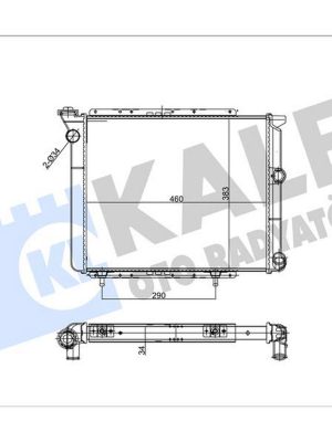 MOTOR SU RADYATÖRÜ [ RENAULT R11 TXE, FLASH 2 SIRA AL+PL ]