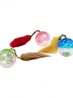 Beeztees Tüylü Çıngıraklı Kedi Oyuncağı 4,5 Cm