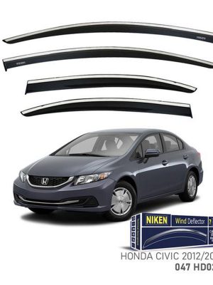 KROMLU CAM RÜZGARLIĞI HONDA CIVIC 2012-2016 4LÜ