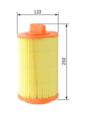 HAVA FİLTRESİ [ MERCEDES C160, C180, C200, C230, CLC160, CLC180, CLC280, CLK200, E200 OVAL TAPALI ]