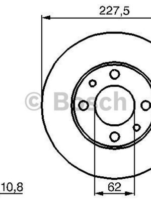 FREN DİSKİ ÖN [ FIAT 131 ]