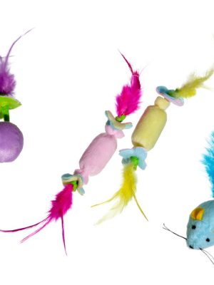 Karlıe Kedi Otlu Peluş Oyuncağı 10 Cm