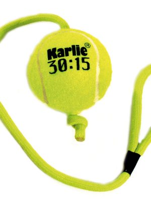 Karlıe İpli Tenis Topu 30 Cm Sarı