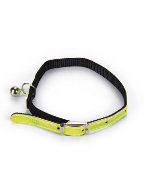 Beeztees Reflektör Kedi Boyun Tasması 29cm Sarı