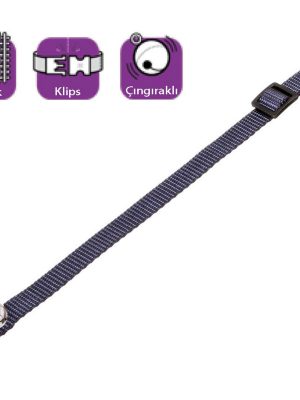 Karlıe Boyun Tasma Çıng. 30 Cm Koyu Mavi