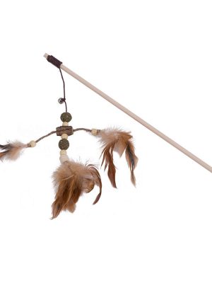 Eastland Tüylü Kedi Oltası Catnip Toplu 40 Cm