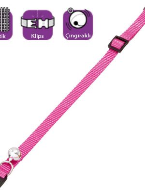 Karlıe Boyun Tasma Çıng. 30 Cm Pembe