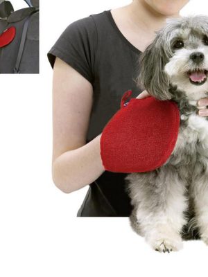 Karlıe Tüy Toplayıcı Eldiven 24x16 Cm Kırmızı