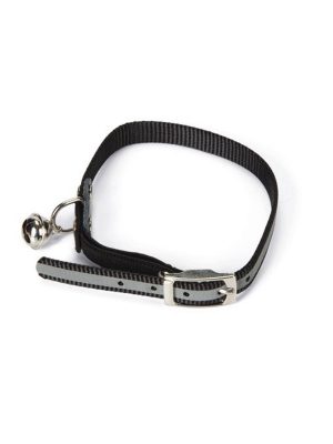 Beeztees Reflektör Kedi Boyun Tasması 31cm Siyah