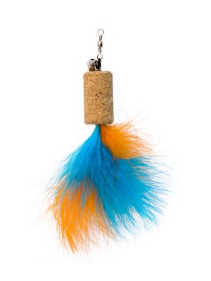 Eastland Tüylü Çıng.mantar Kedi Oyn. Mavi4x2,2 Cm