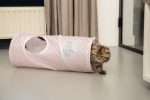 Beeztees Kedi Tüneli Pembe 60*24*24cm - Görsel 4