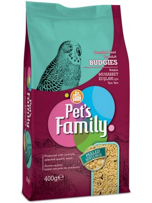 Pets Famıly Muhabbet Yemi Soyulmuş 400g
