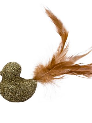 Eastland Ördek Catnip Tüylü Kedi Oyunc. 5x4,5 Cm