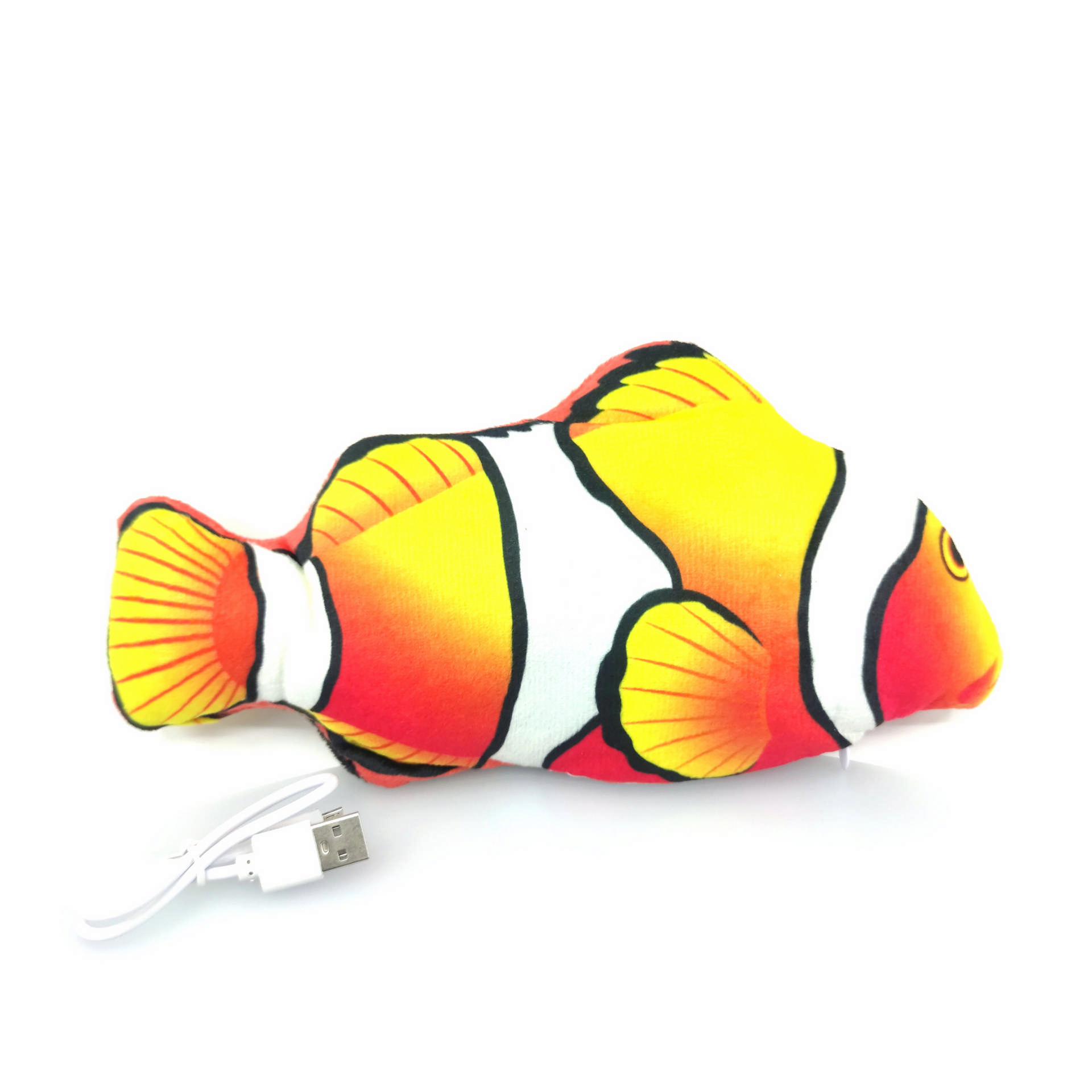 993157_45ddd79be372442239ce89a37d154800.jpg Eastland Usb Li Dans Eden Peluş Palyaço Balığı 30cm - Görsel 1