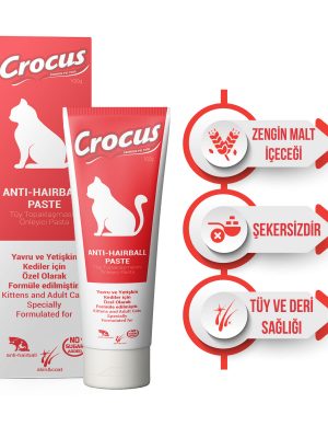 Crocus Anti Hairball Kedi Malt Macunu 100 Gram