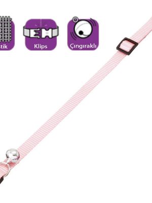 Karlıe Boyun Tasma Çıng. 30 Cm Toz Pembe