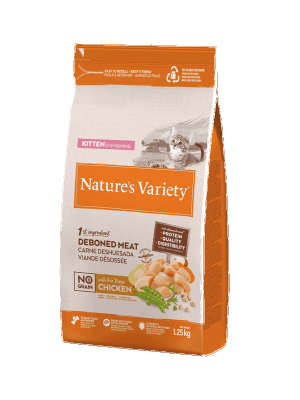 NATURES VARİETY CAT NO GRAIN KITTEN FREE RANGE CHICKEN 1,25KG