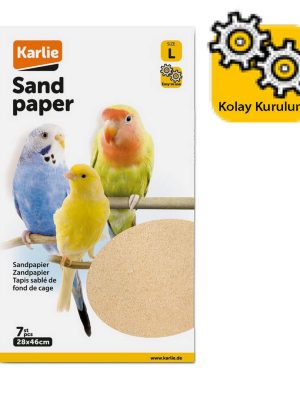 Karlıe Kumlu Kafes Altlığı 28x46cm