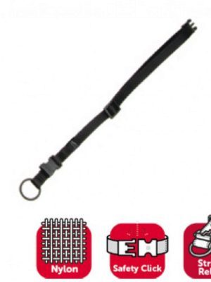 Karlıe Kilitli Boyun Tasması Xs 20-35 Cm Siyah