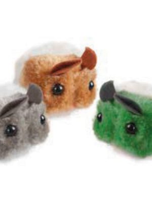 Karlıe Titreyen Peluş Fare 7x5x4 Karışık Renkli