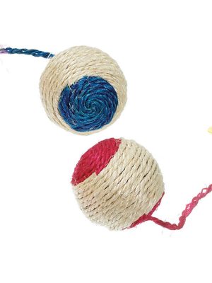 Karlıe Hasır Çıng. Top 6cm Karışık Renkli