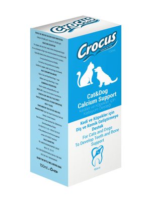 CROCUS KEDI&KÖPEK KALSIYUM DESTEK 100ML X 2 ADET