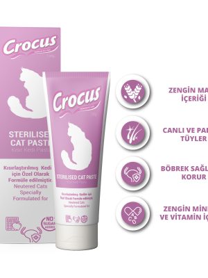 CROCUS KEDI STERILISED MALT MACUNU 100 GRAM X 2 ADET
